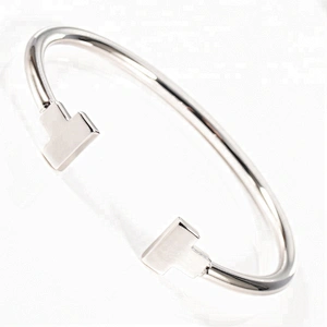 Wollet Fashion Design CZ Stone 99.999% Germanium Copper Healing Bangle
