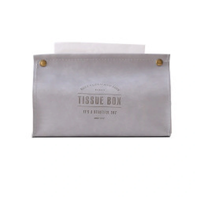 Wollet Nordic Creative Home Multicolor Tissue Box Household Leather Pumping Box