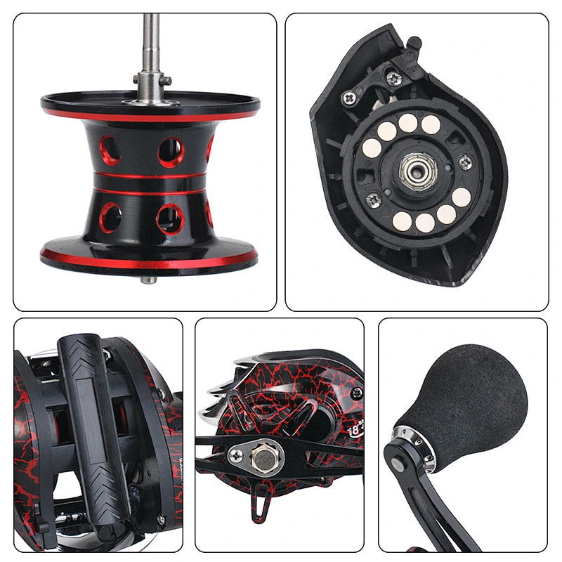 Wollet Saltwater Fishing Reel Super Smooth Powerful Spinning Fishing Reel