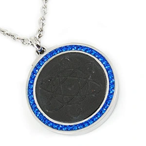 fashion new products products titanium pendant with cubic zirconia stone