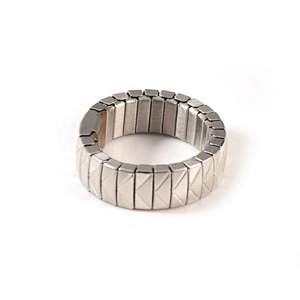 Wollet Fashion Health Balance Bio Magnetic Elastic Band Ring Jewelry
