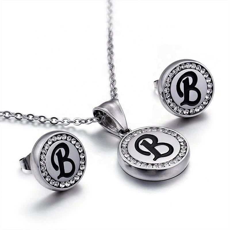 Rose Gold Plated Fashion Women Stainless Steel China Imitation Jewellery