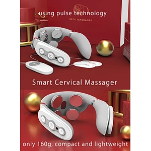 Wollet Portable Mini Electric Vibration Charging Massager Multifunctional Usb Neck Massager