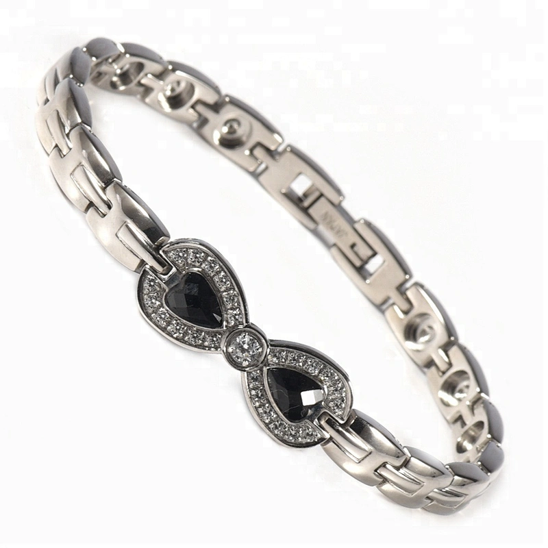 Wollet Fashion Bio Magnetic 316L Stainless Steel Bracelet For Couple