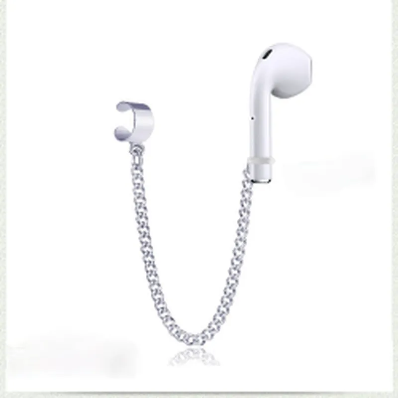 Wollet Sports wireless headset anti-lost stainless steel earrings