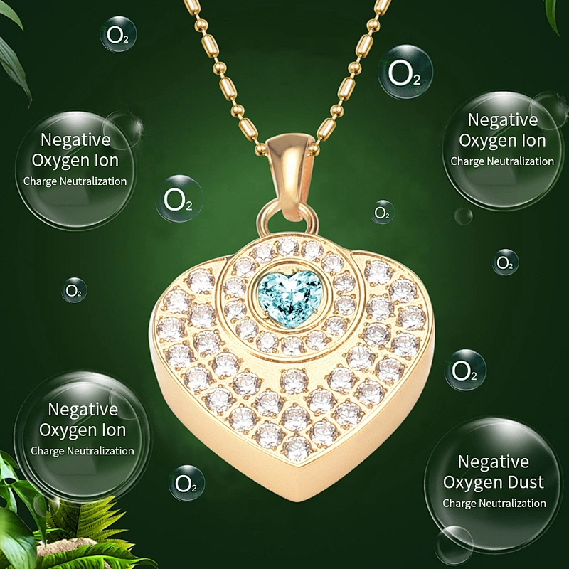 Wollet Volcanic Rock Original Negative Ion Fashion Manufacturers Quantum Japanese Lava Energy Negative Ions Pendant