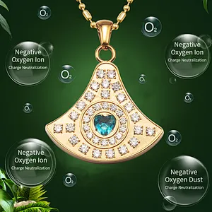 Wollet Volcanic Rock Original Negative Ions Lava Energy Pendant