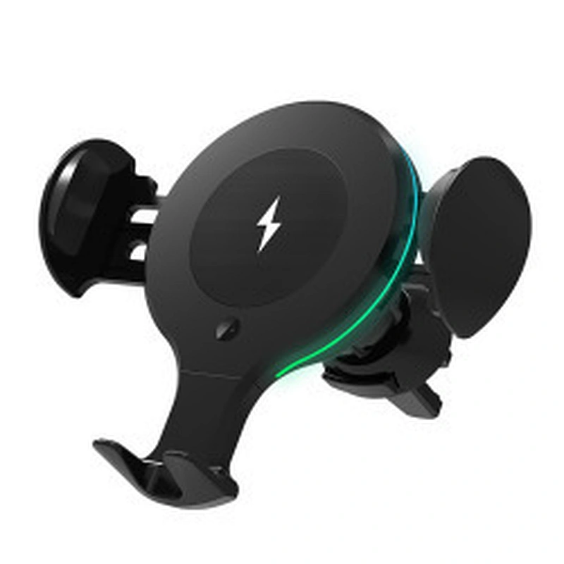 Wollet New Car Wireless Charger Car Mobile Phone Charging Navigation Bracket Automatic Induction Telescopic Wireless Charger