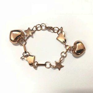 Wollet China Fashion Heart-shaped Magnetic Stainless Steel Bracelet