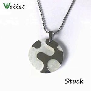 Wollet 2018 Bio Magnetic Energy Stainless Steel Pendant