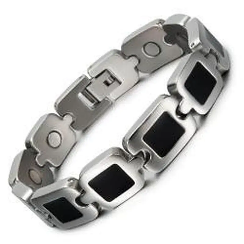 Wollet Stainless Steel Magnetic Therapy Neodymium Magnet Bracelets