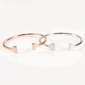 Wollet Fashion Design CZ Stone 99.999% Germanium Copper Healing Bangle