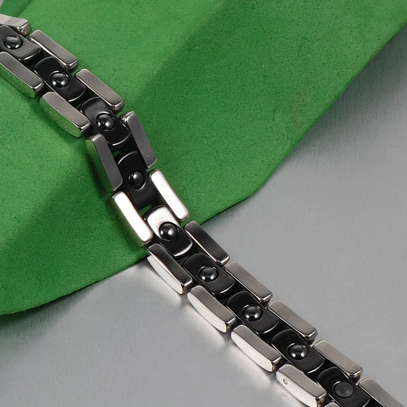 Wollet Fashion 5 in 1 Healing Power Energy Bio Magnetic Ceramic Bracelet
