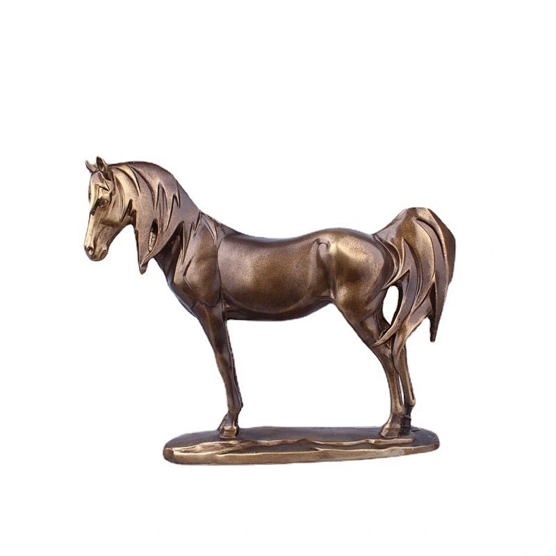 Wollet Home Decorations Furnishings Bronze Horse Eagle Resin Crafts