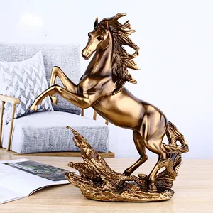 Wollet Home Decorations Furnishings Bronze Horse Eagle Resin Crafts