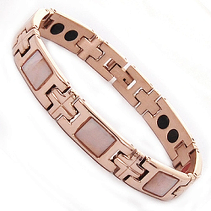 2014 bangladesh jewelry with bio magnetic stainless steel bracelet for wholesale