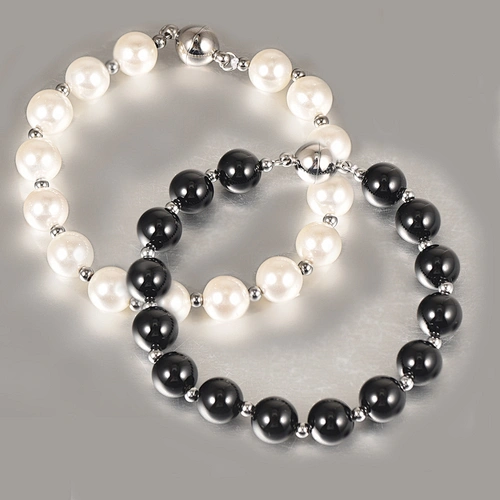 Health Benefits infrared germanium handmade beaded hematite nfc bracelet