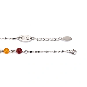 New Release Wollet Health Beautiful Negative Ion 7 Chakra Jewelry Set with 316L Stainless Steel