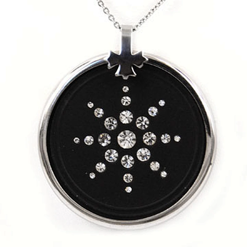 2014 Bulk Sale Black Enamel magnetic pendants quantum science pendant side effects
