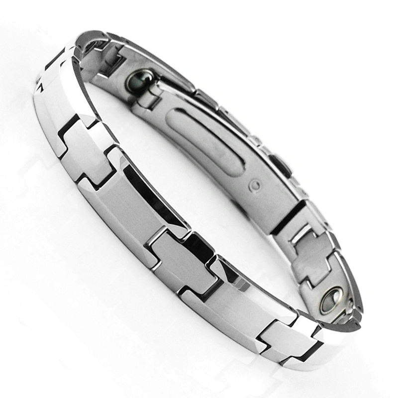 WOLLET popular adjustable custom bio magnetic tungsten bracelet