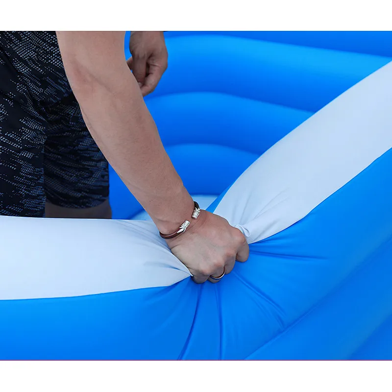 Wollet Thickened PVC household outdoor children's inflatable swimming pool