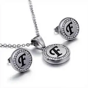 Rose Gold Plated Fashion Women Stainless Steel China Imitation Jewellery