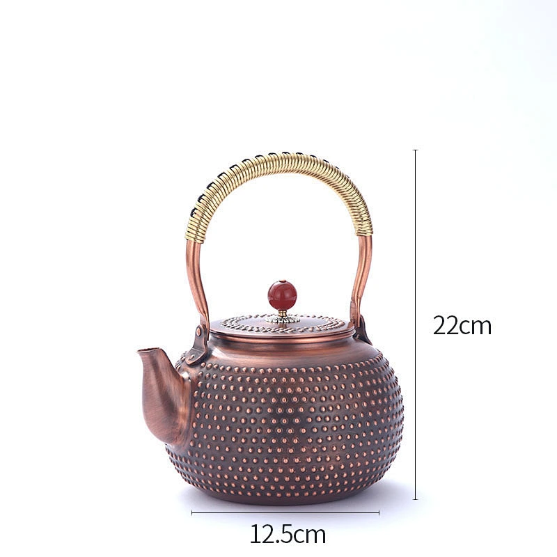 Wollet 1450ML Simple Handmade Copper Teapot with Boiling Water