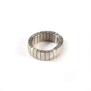 Wollet Fashion Health Balance Bio Magnetic Elastic Band Ring Jewelry