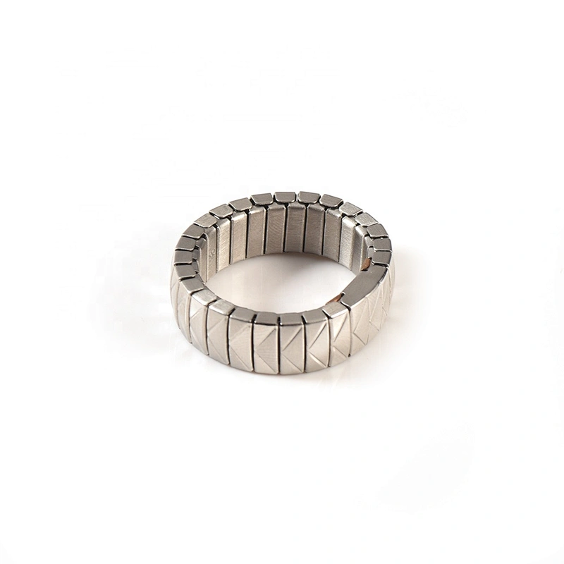 Wollet Fashion Health Balance Bio Magnetic Elastic Band Ring Jewelry