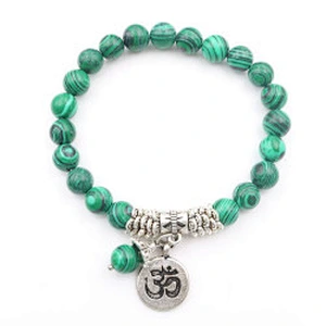 Wollet 8MM Fashion Brand Luxury Natural Stone Healing Crystal Stretch Beaded Bracelet Women Men Handmade Gemstone Round Bracelet