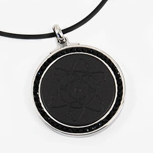 fashion new products products titanium pendant with cubic zirconia stone