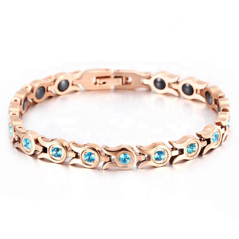 Wollet Fashion Stone Japan Taiwan Travel Energy Benefits Germanium Bracelet