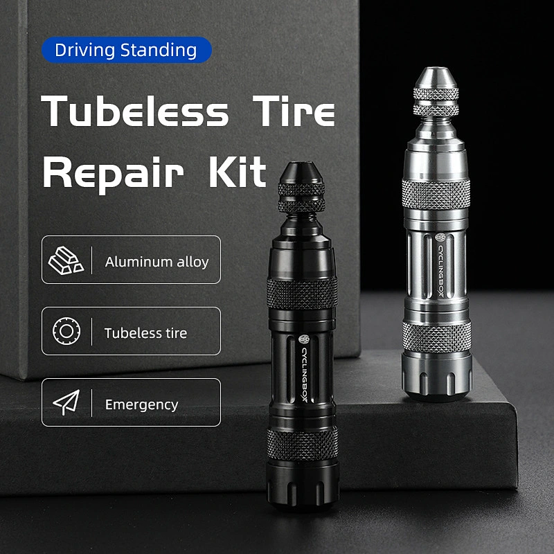 Wollet Bicycle Aluminum Alloy Tire Repair Tool Bicycle Mountain Bike Vacuum Tire Repair Strip Repair Tire Rod Riding Equipment