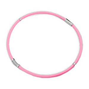 Wollet Four Color Energy Sports Negative Energy Ion Silicone Necklace