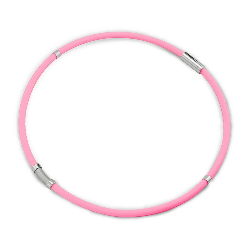 Wollet Four Color Energy Sports Negative Energy Ion Silicone Necklace