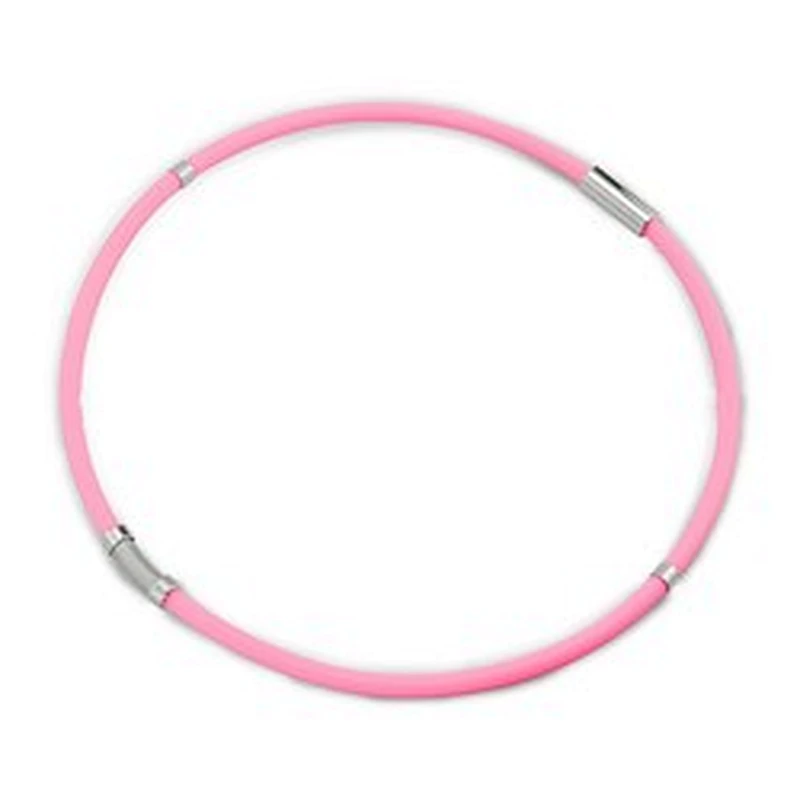 Wollet Four Color Energy Sports Negative Energy Ion Silicone Necklace