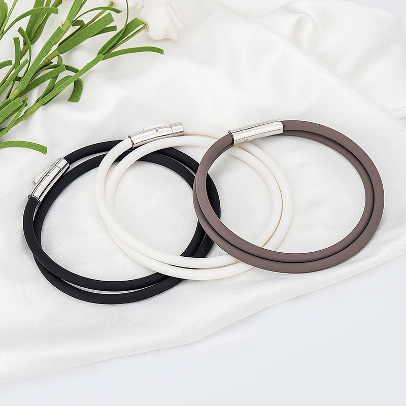 Wollet Magnetic Therapy Radiation-proof Germanium Negative Ion Energy Movement Balance Necklace