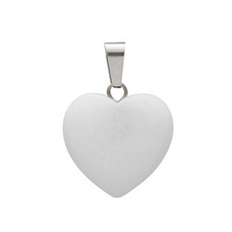 Wollet Wholesale Polished Mixed Stone Charms Natural Stone Heart Shape Agate Crystal Pendants Necklace