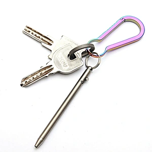 Wollet Portable EDC Gadget Outdoor Equipment Personality Creative Signature Mini Tiny Titanium Pen