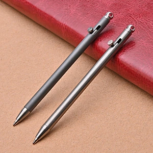 Wollet Portable EDC Gadget Outdoor Equipment Personality Creative Signature Mini Tiny Titanium Pen