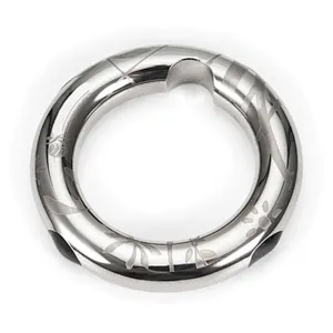 Wollet Super Strong Neodymium Magnetic Multi-Size Titanium Penis Ring Cock Ring
