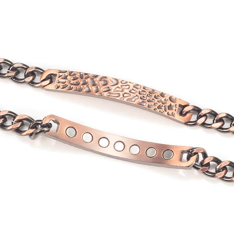 Wollet Health Copper Metal Bracelets Jewellery Copper Magnetic Bracelet