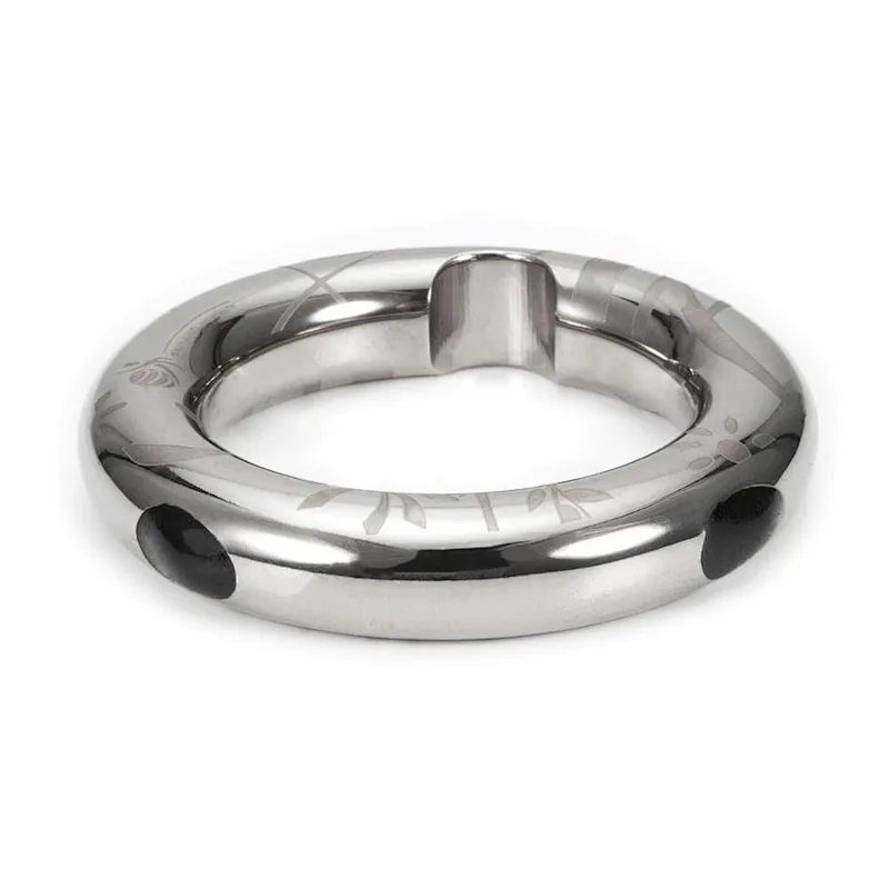 Wollet Super Strong Neodymium Magnetic Multi-Size Titanium Penis Ring Cock Ring