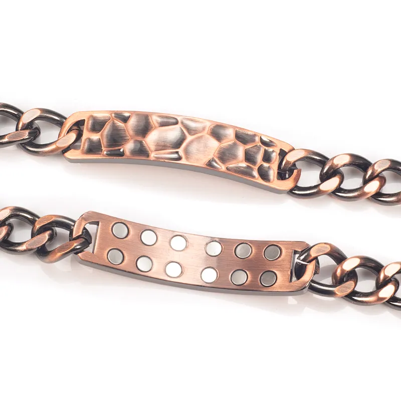 Wollet Health Copper Metal Bracelets Jewellery Copper Magnetic Bracelet