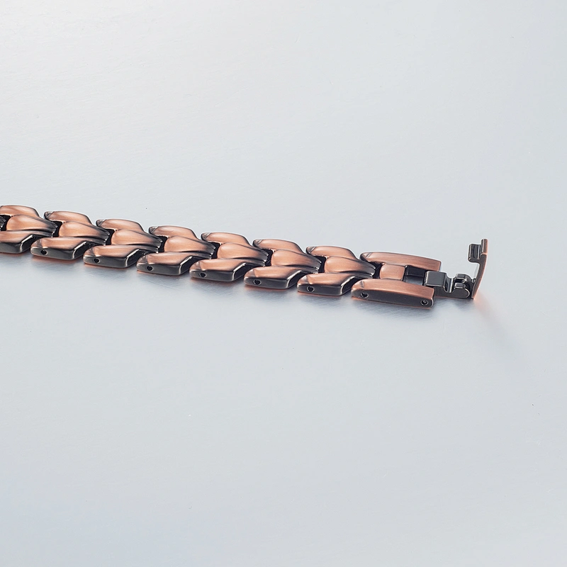 Wollet Hot Selling Bio Health Magnetic Therapy Pure Copper Bracelet
