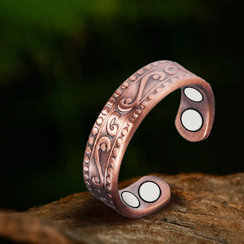 Wollet Powerful Neodymium Magnets Medical-Grade 99.5%  Pure  Copper Ring