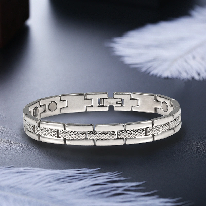 Wollet New Magnetic Anklet Bracelets for women stainless steel and titanium