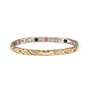 Wollet Health Medical-Grade 99.5% Pure Copper Bracelet  Neodymium Magnetic  Copper Bracelet