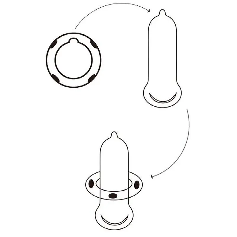 Wollet Super Strong Neodymium Magnetic Multi-Size Titanium Penis Ring Cock Ring