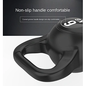 Wollet 4/6/8/10 KG Weight Eco Friendly Gym Equipments E-Coating Unfilled Competition Silicone Kettlebell